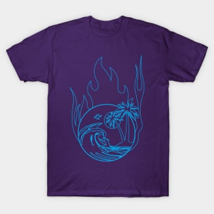 Blue Flames T-Shirt